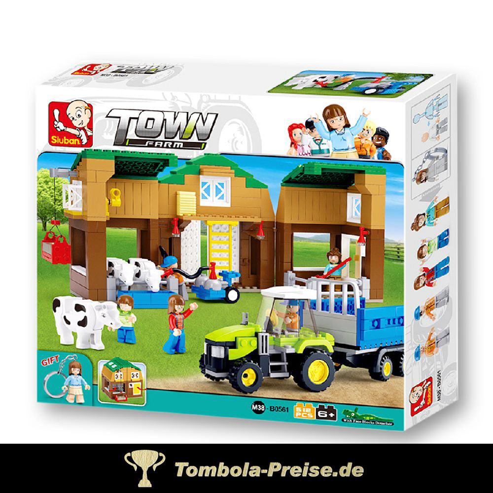 Steckbaukasten Bauernhof