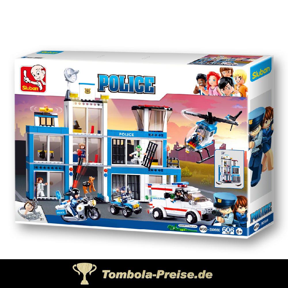 Steckbaukasten Polizei-Station