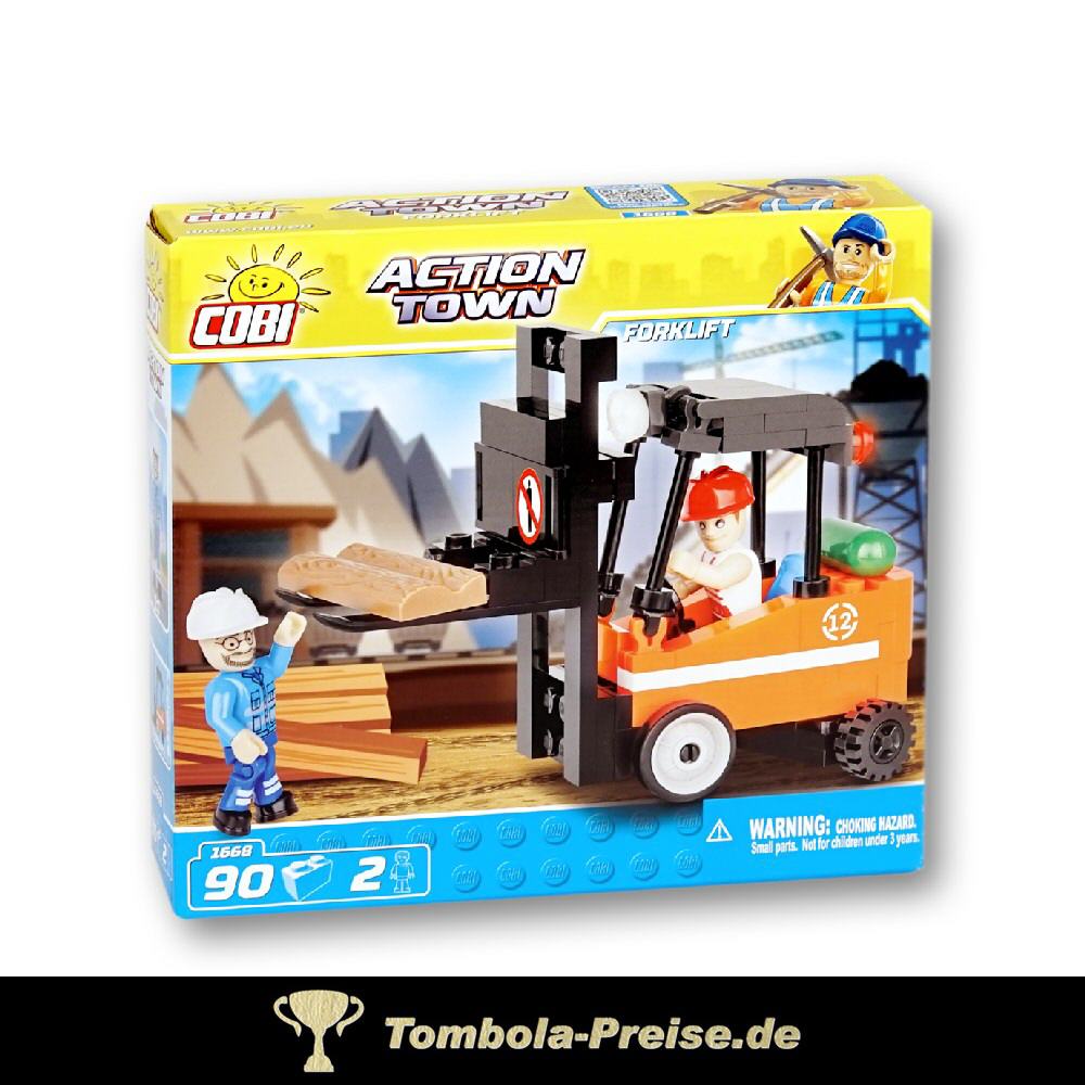 Steckbaukasten Gabelstapler