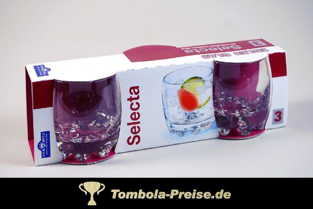 TreuePr&auml;sent Whiskey Gl&auml;ser 3er-Set