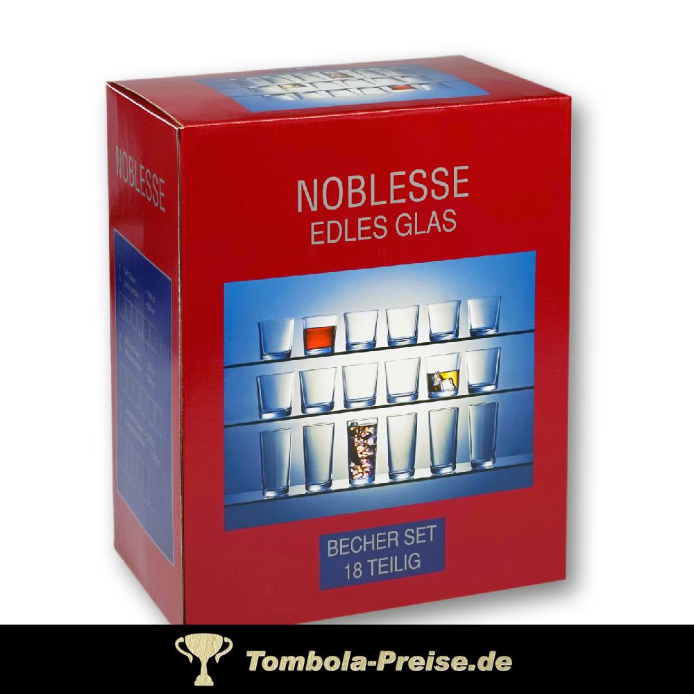 Edles Gl&auml;ser-Set 18-teilig
