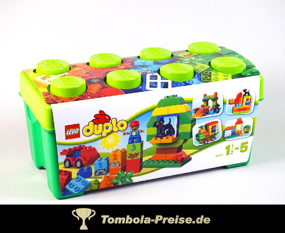 TreuePr&auml;sent Lego Duplo Spielebox gr&uuml;n