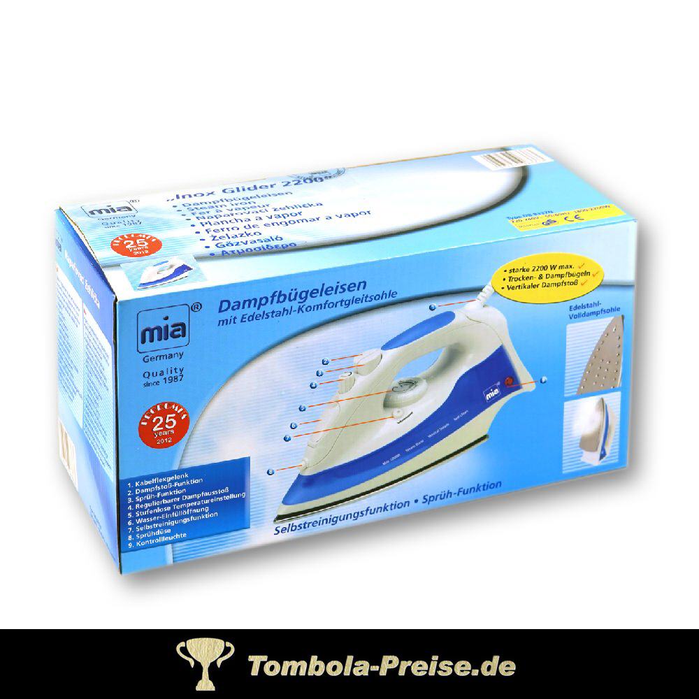 TreuePr&auml;sent Dampfb&uuml;geleisen