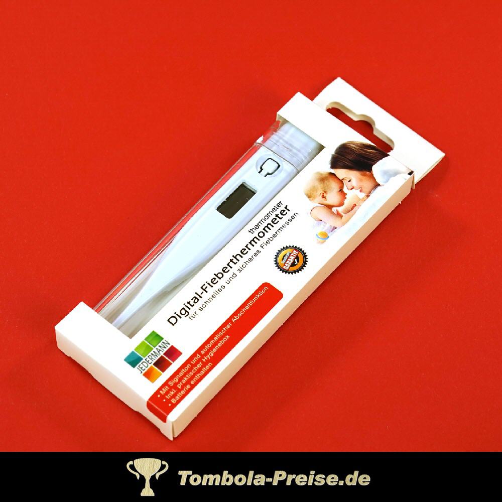 Fieber-Thermometer digital in Verpackung