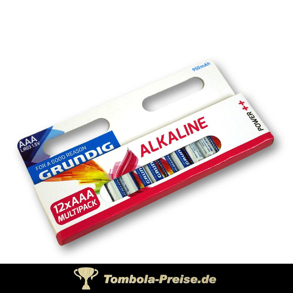 TreuePr&auml;sent Batterien 12 x AAA