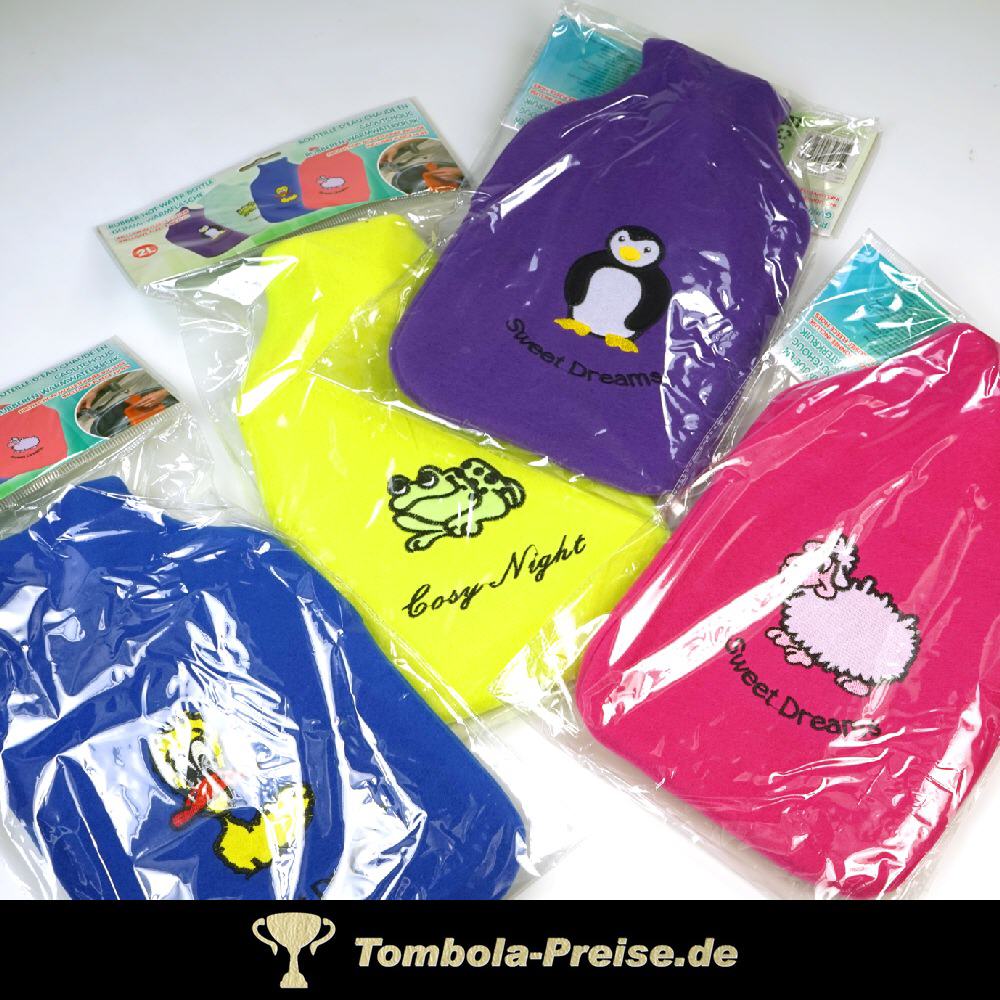 W&auml;rmflasche mit Fleecebezug