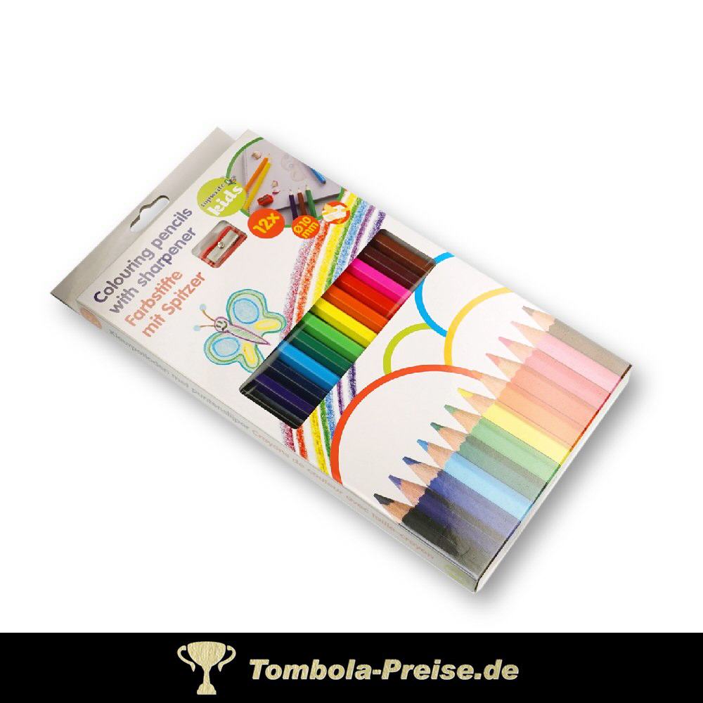 Farbstifte mit Anspitzer