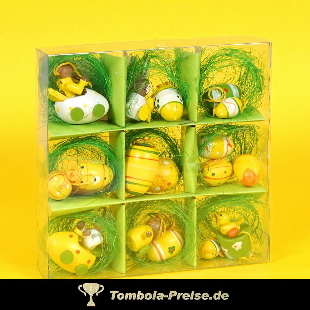 Osterdeko-Set aus Holz
