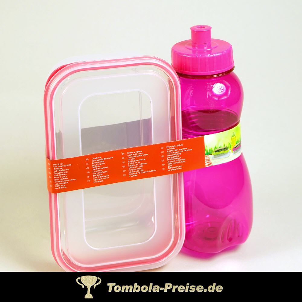 TreuePr&auml;sent Set Lunchbox & Trinkflasche