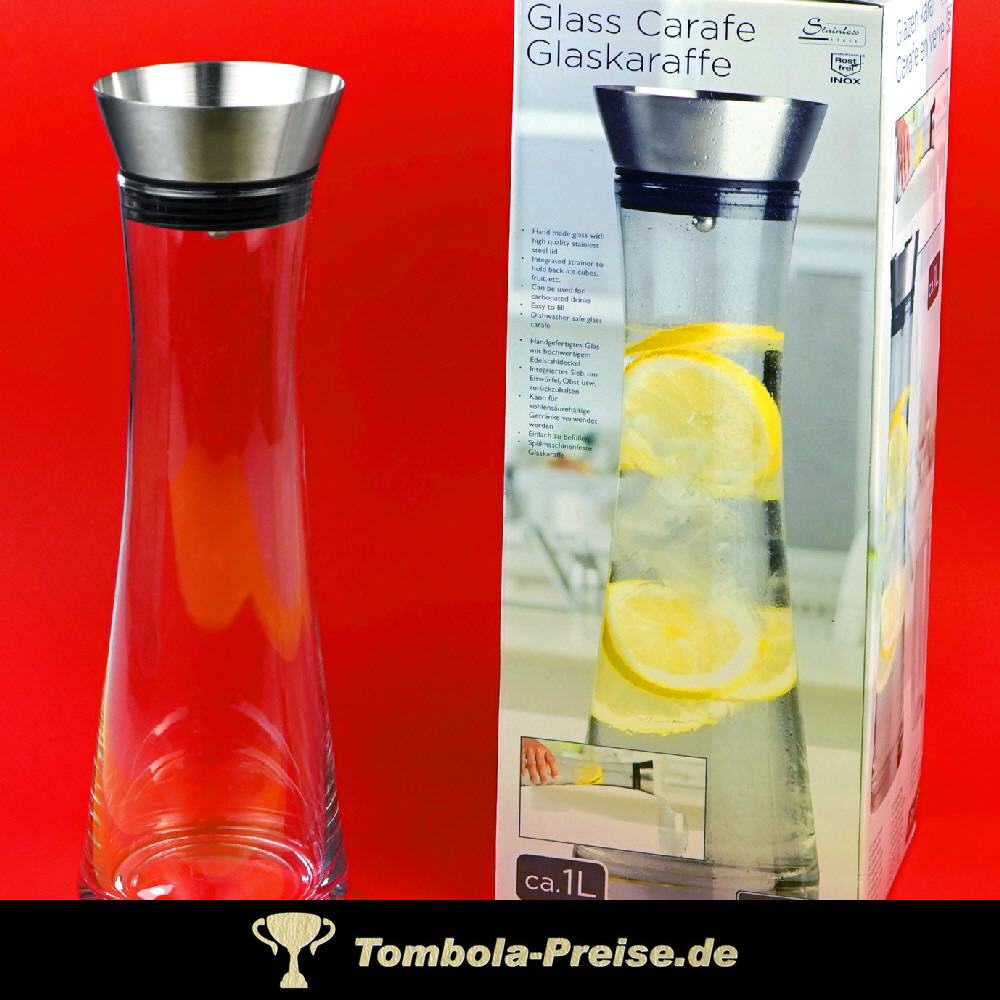 Gro&szlig;e Glaskaraffe