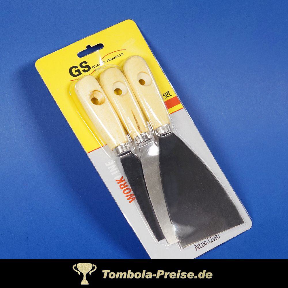 Malerspachtel 3er-Set