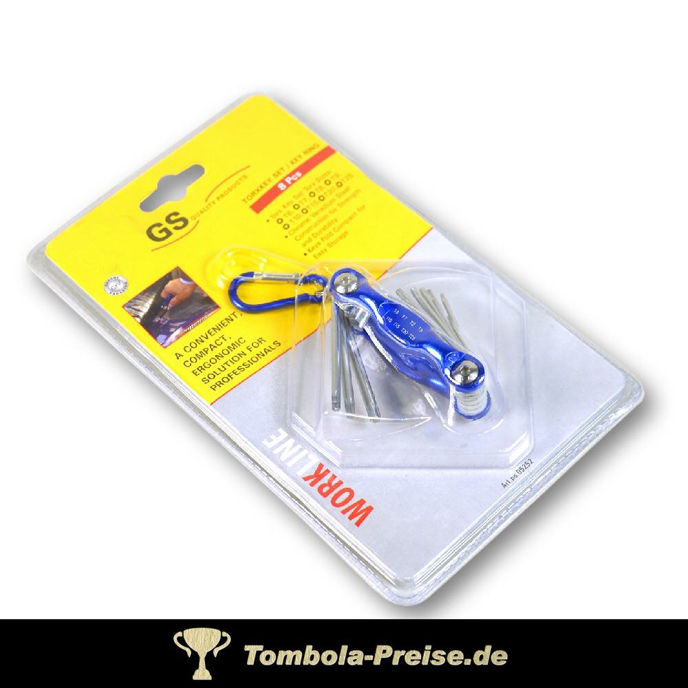 TreuePr&auml;sent Schl&uuml;sselanh&auml;nger Innensechskantschl&uuml;ssel-Set