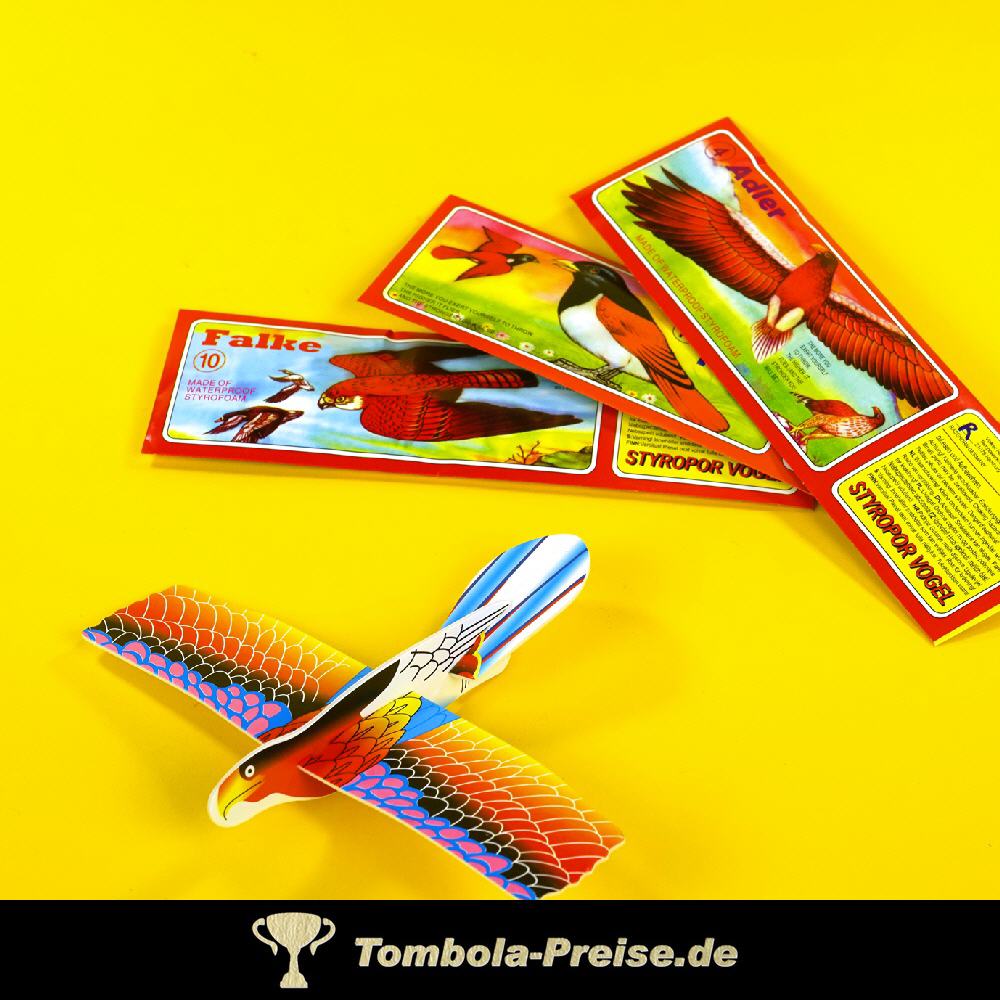 Styropror-Flieger V&ouml;gel