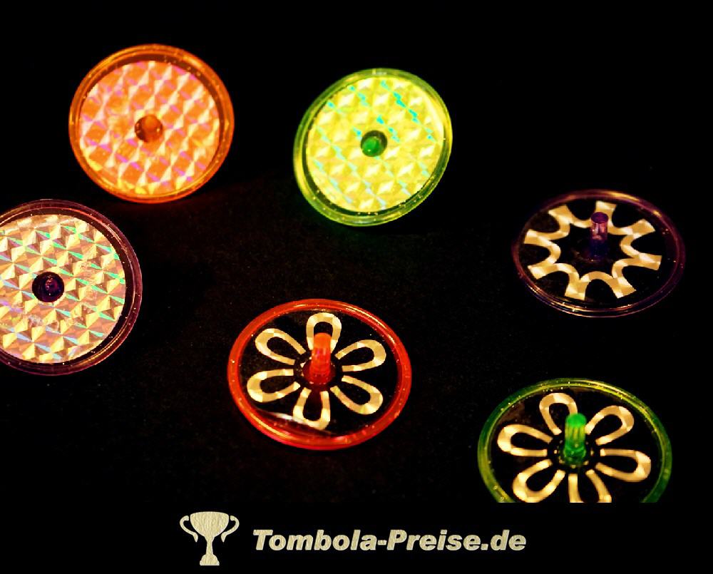 TreuePr&auml;sent Glitter-Kreisel