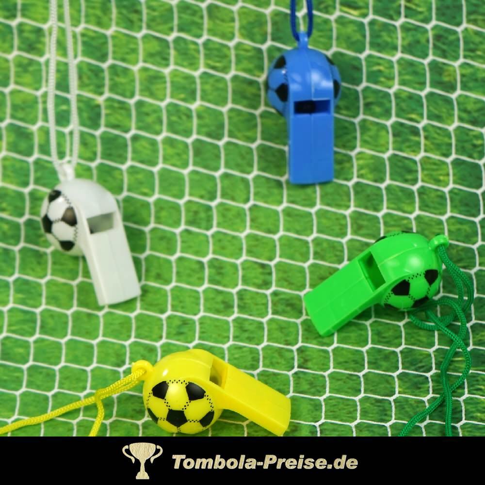 Trillerpfeifen Fu&szlig;ball