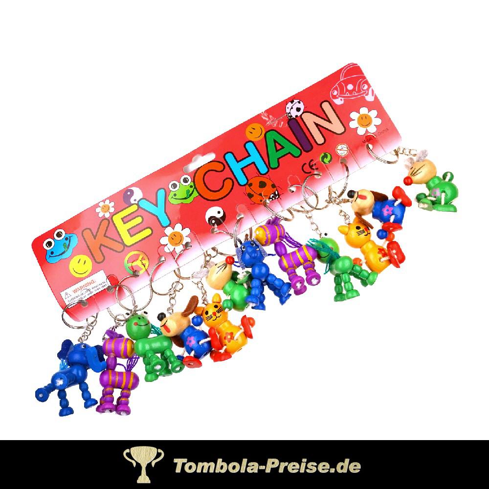 Schl&uuml;sselanh&auml;nger Holztiere