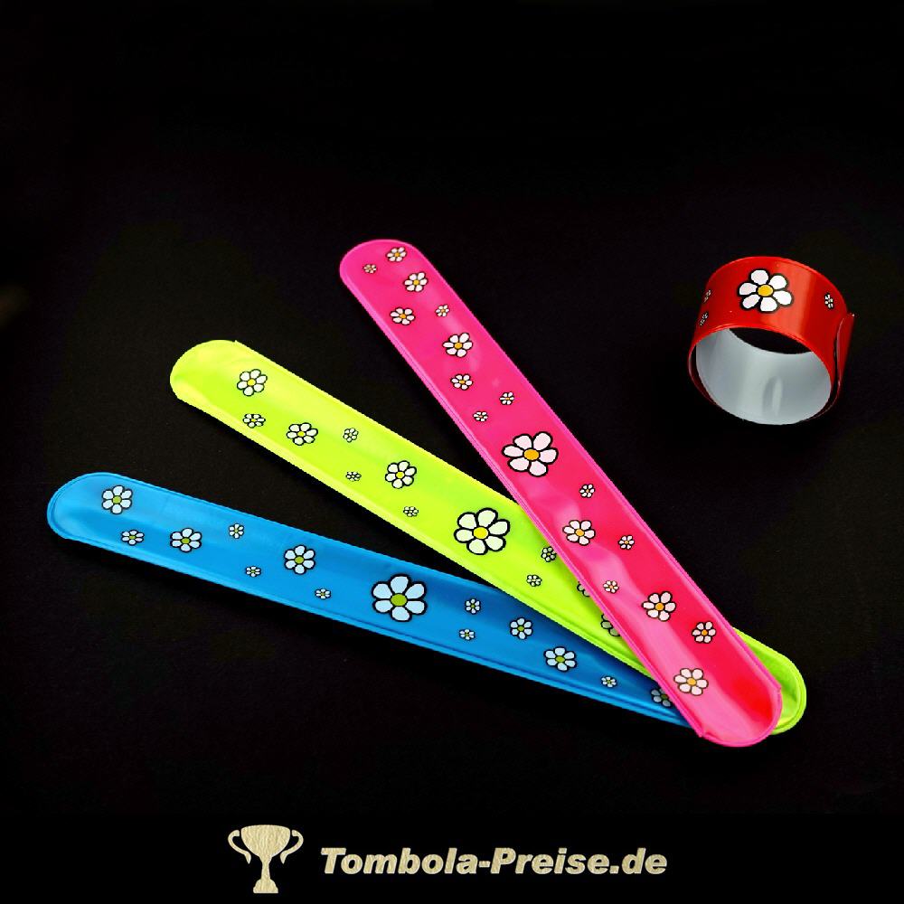 Schnapp-Armb&auml;nder mit Blumen