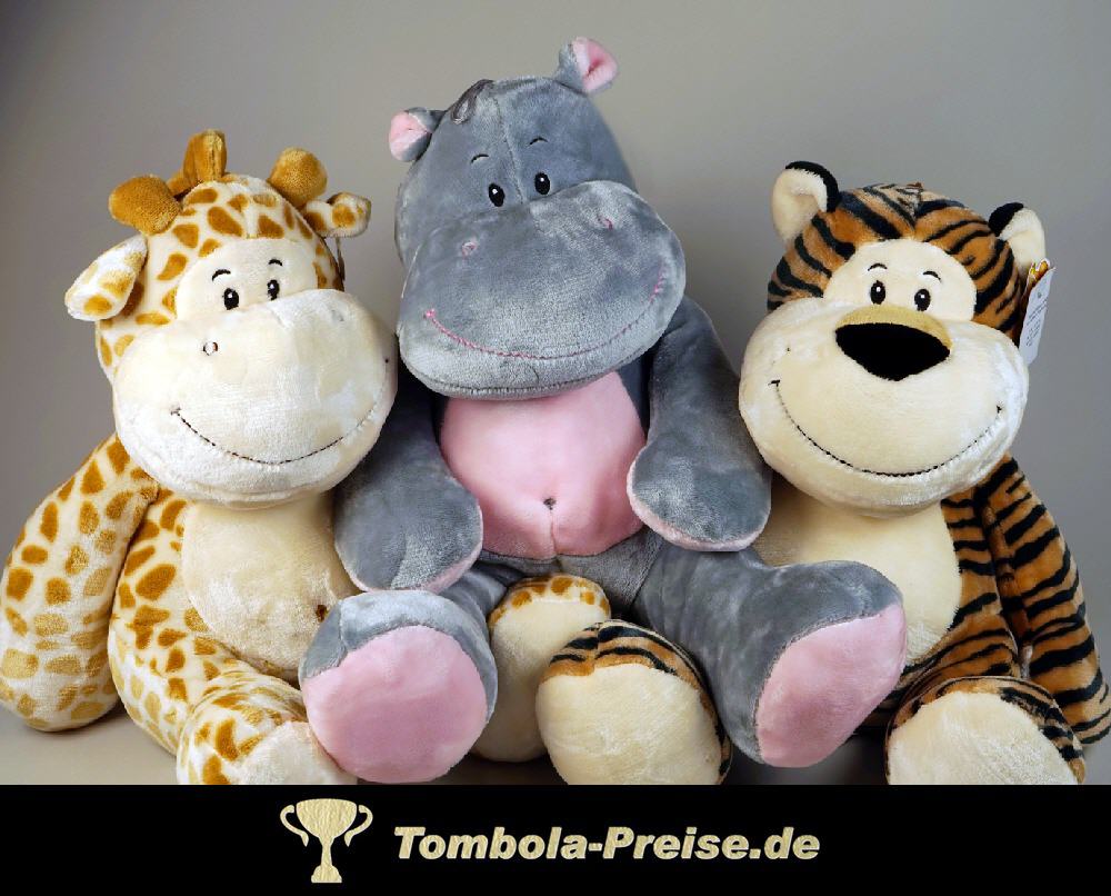 TreuePr&auml;sent Pl&uuml;sch-Wildtiere sitzend