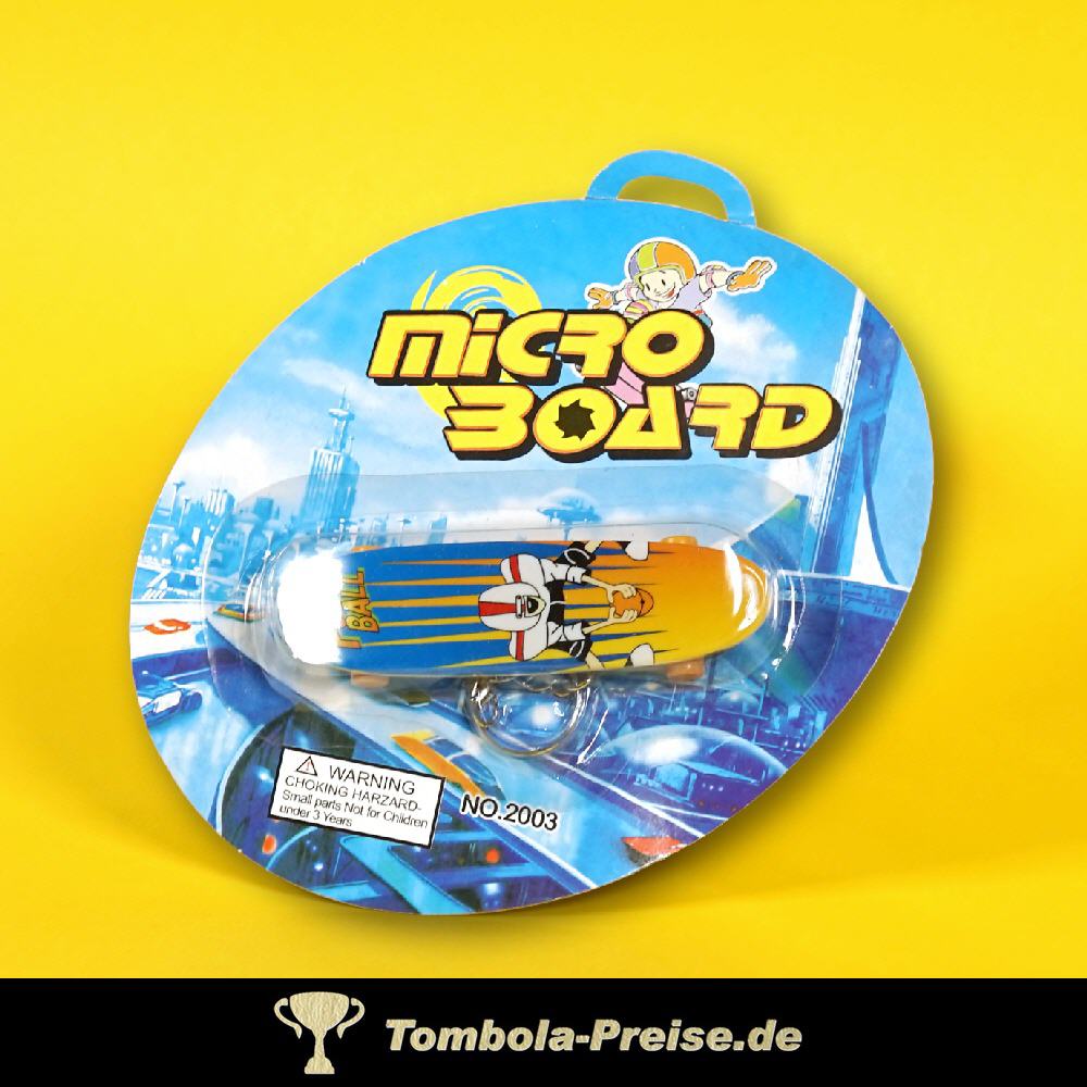 Finger-Skateboard mit Schl&uuml;sselanh&auml;nger