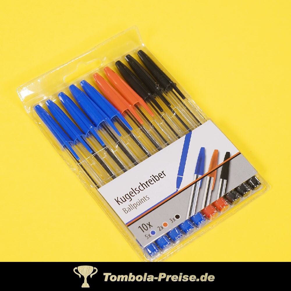 Kugelschreiber 10er-Set
