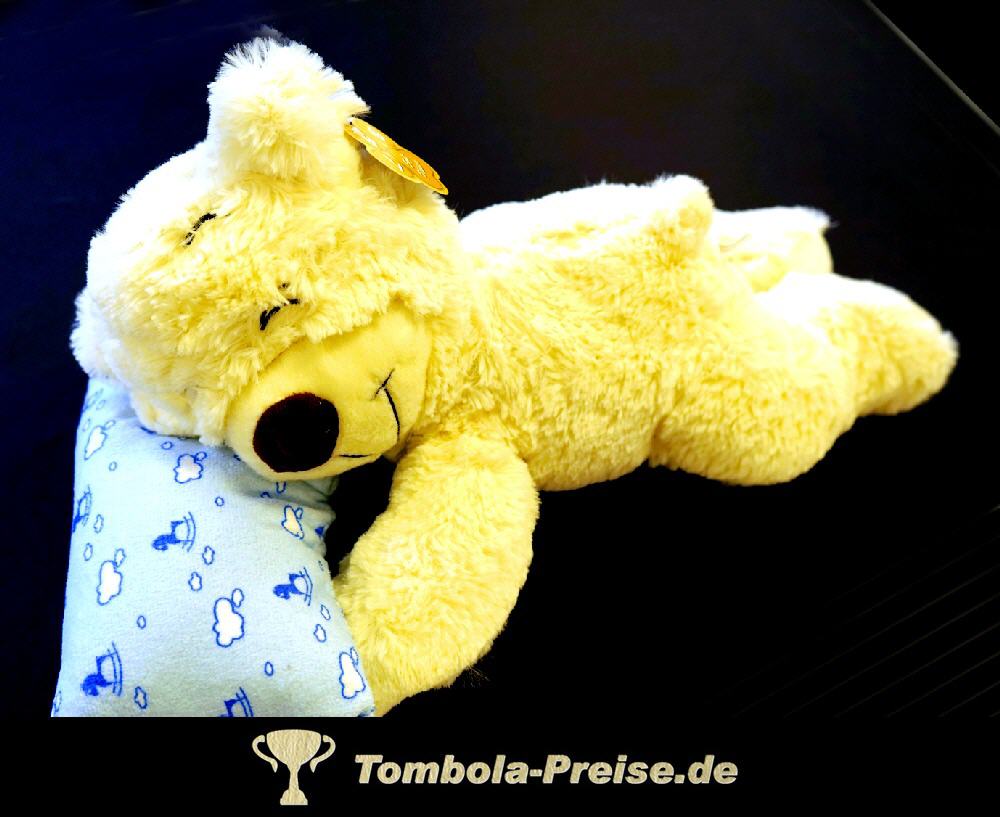 TreuePr&auml;sent Pl&uuml;sch-B&auml;r liegend