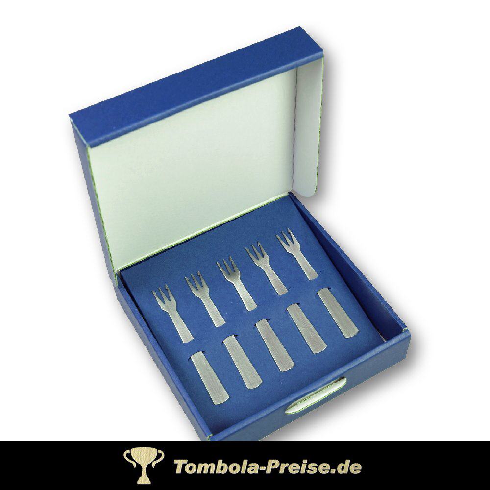 Geschenk-Set f&uuml;nf Pommesgabeln Modell 04