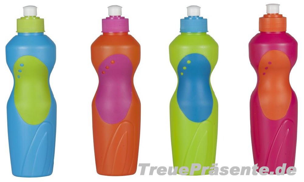 Trinkflaschen bunt