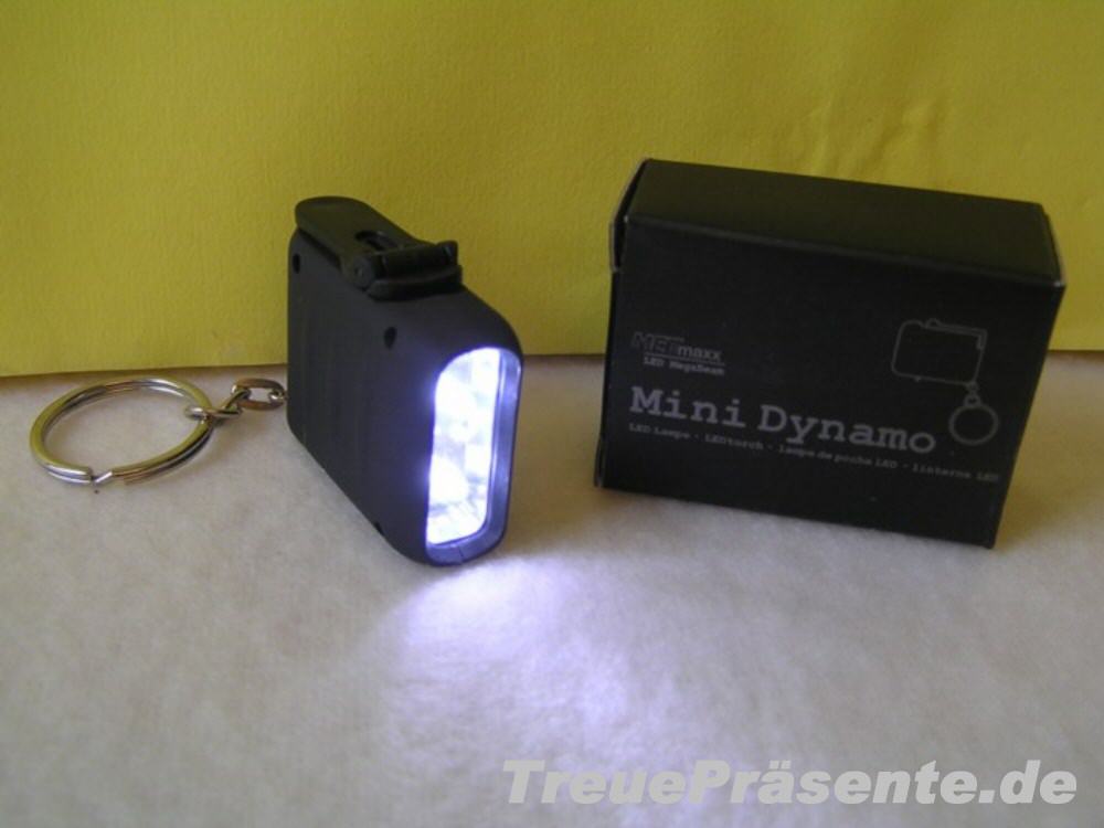 Mini-Dynamo-Taschenlampe