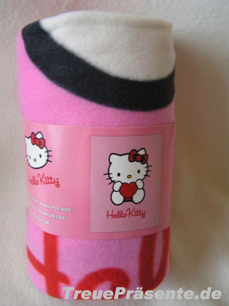 Fleecedecke Hello Kitty