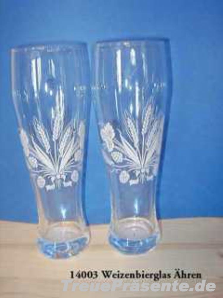 Weizenbiergl&auml;ser