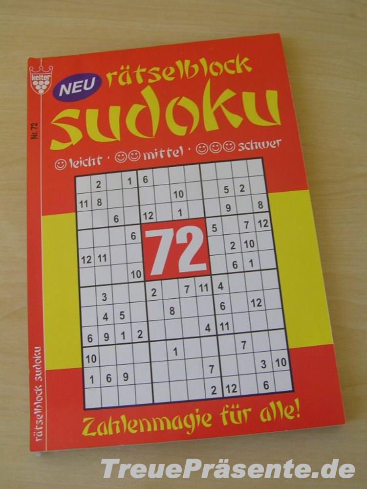 Sudoku R&auml;tselblock