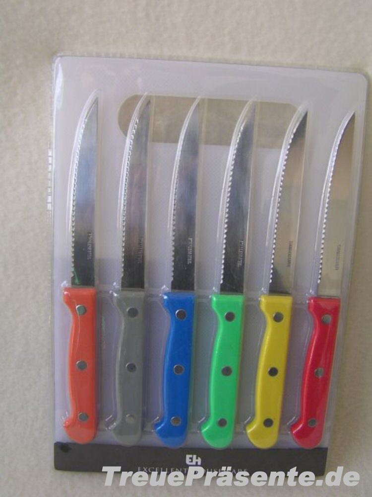 Messerset mit Schneidbrett