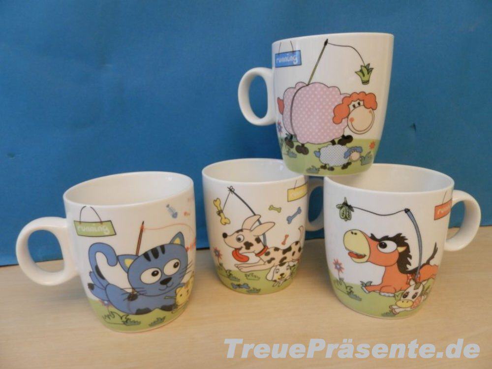 Kindermotiv-Tassen