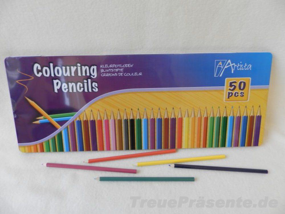 Buntstifte in 50er Box