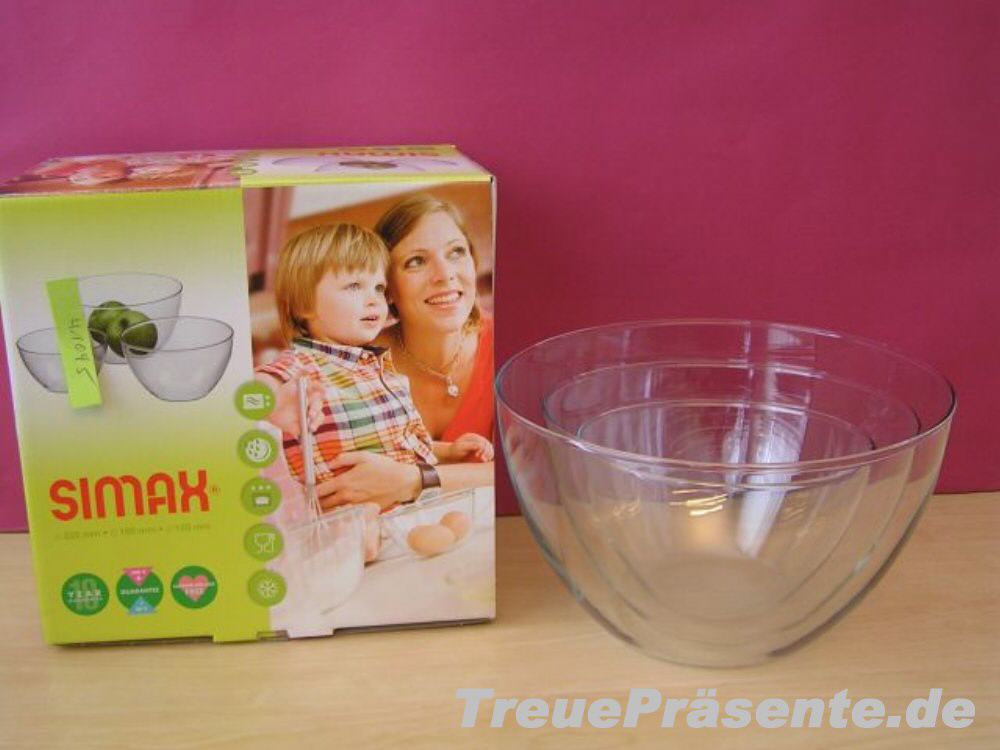 Glassch&uuml;sseln Set