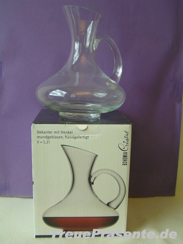 Glas-Dekanter