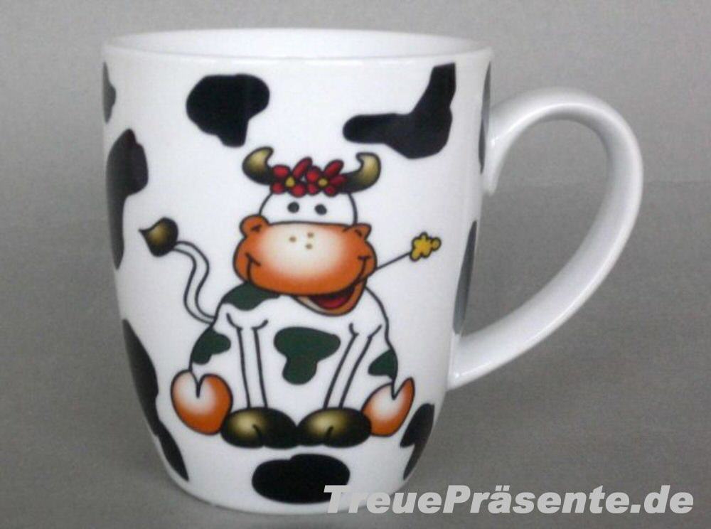 Kaffeebecher Kuhmotiv