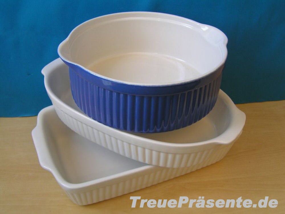 Auflaufformen-Sortiment