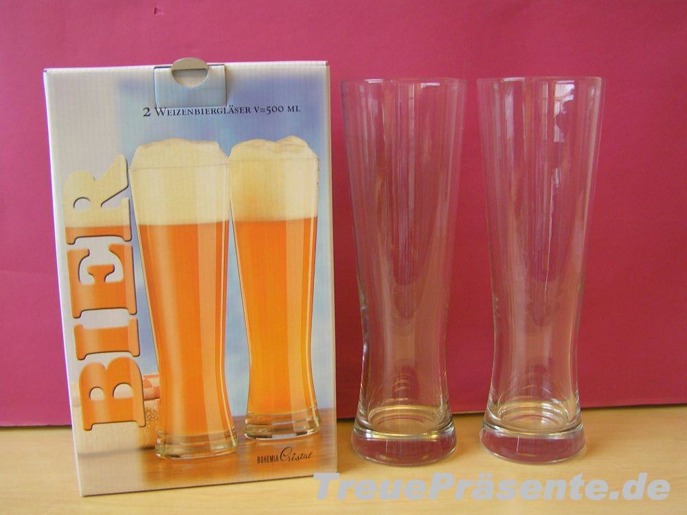 Weizenbiergl&auml;ser 2er-Set schlank