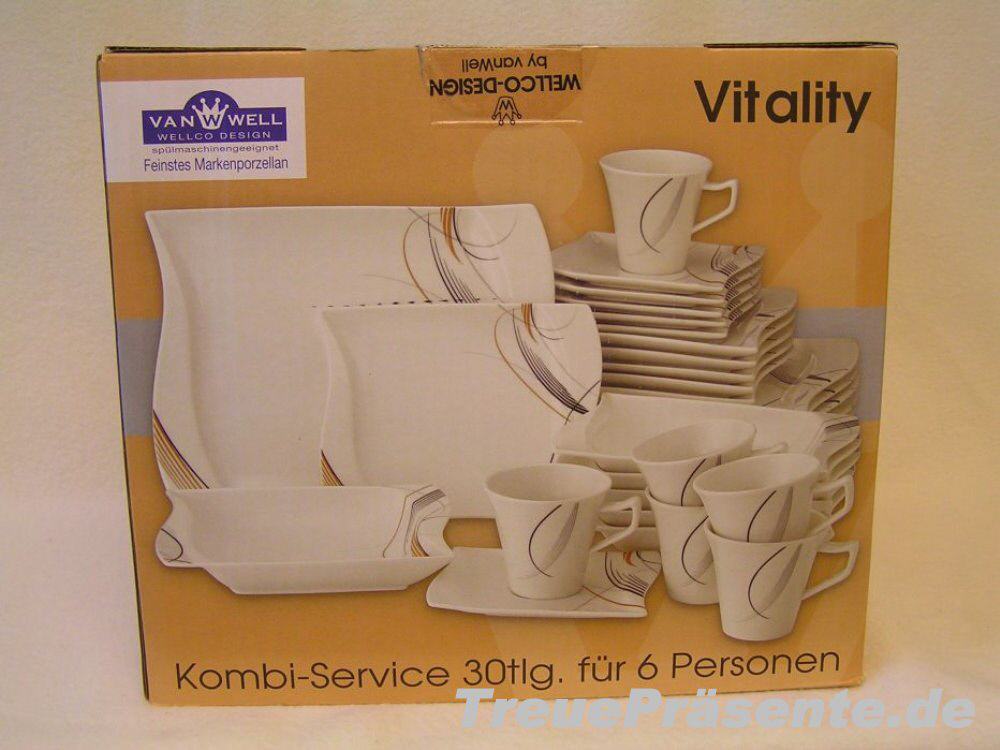 Kombi-Tafelservice Vitality