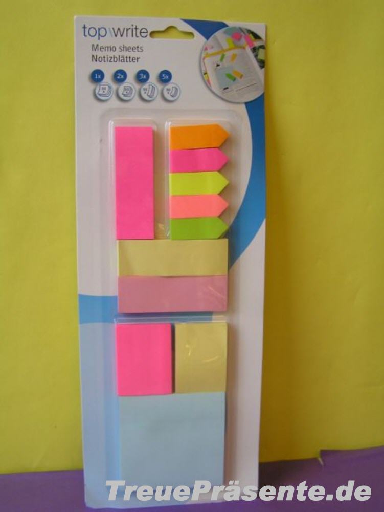 Haftnotizzettelbl&ouml;cke