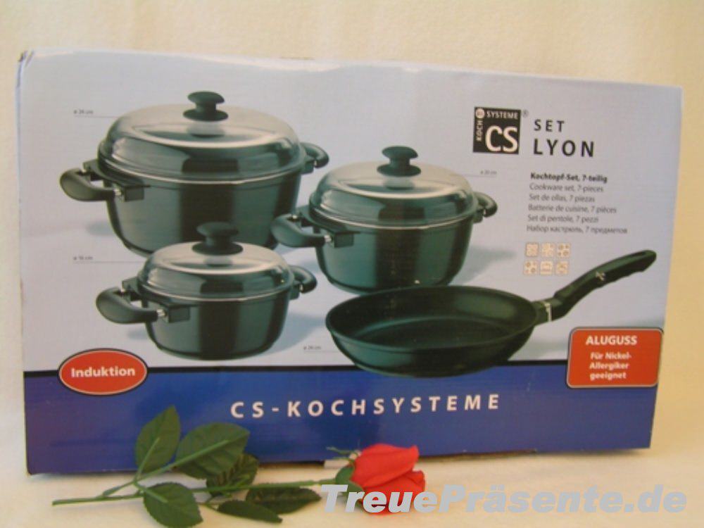 Topf- und Pfannenset 7teilig