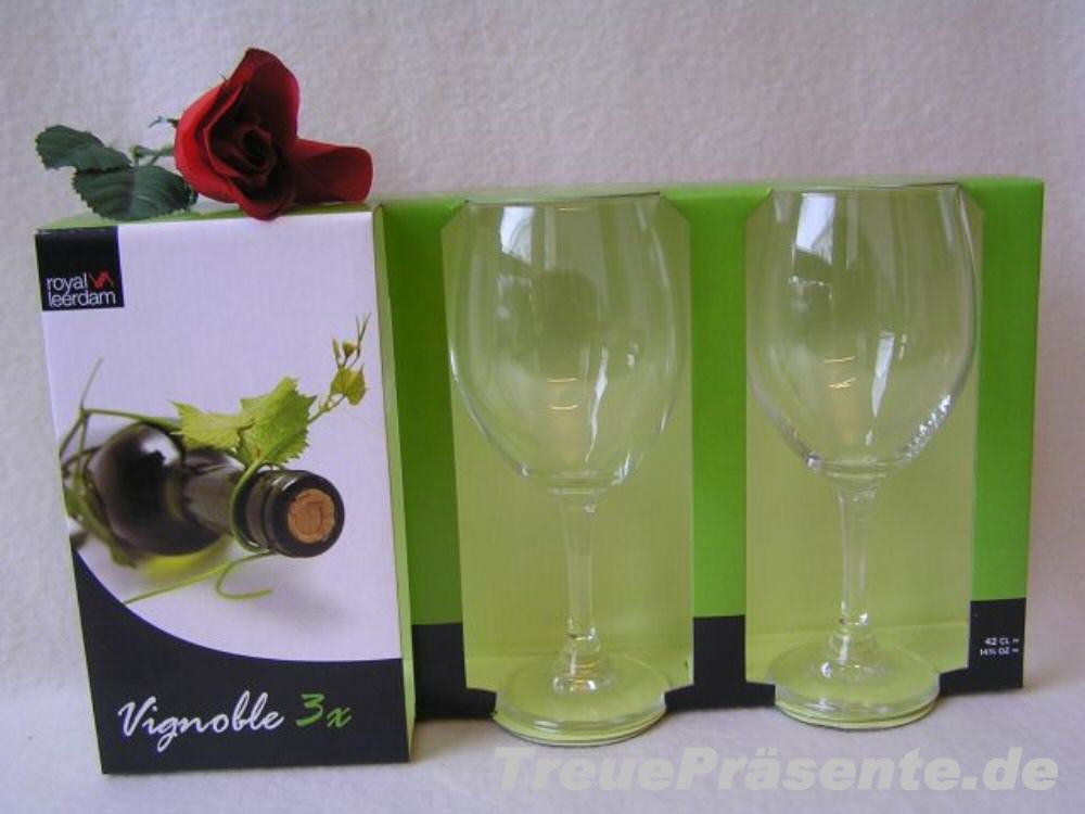 Rotweinkelche 3er-Pack