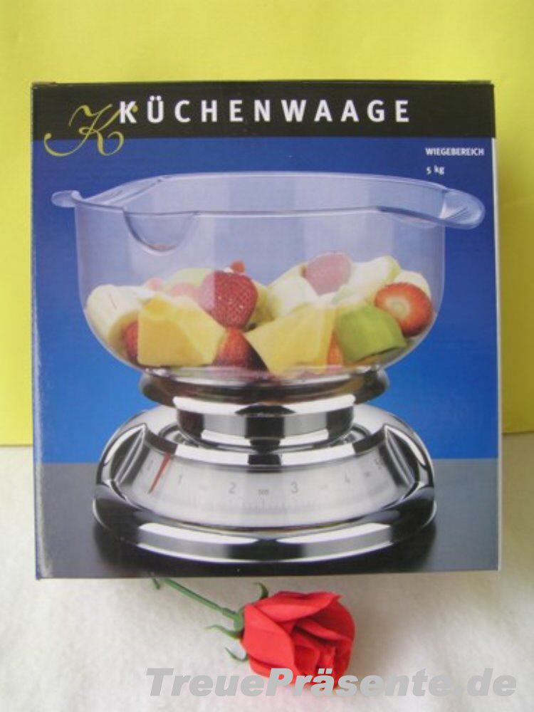 Chrom-K&uuml;chenwaage