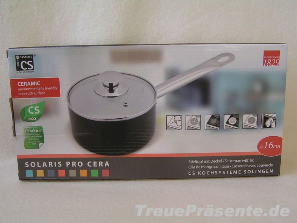 Topf mit Stiel 16 cm