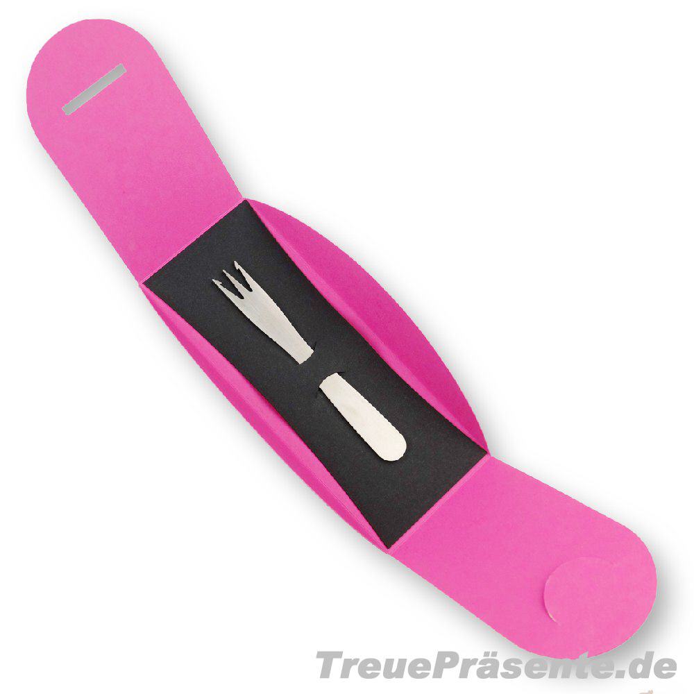 Geschenkverpackungen f&uuml;r Pommes- und K&auml;segabeln